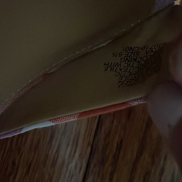 New! J. Crew Printed Gingham bow-heel mules in Bohemian Red Wildfire 6.5 - Picture 4 of 5